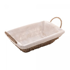 Imagem de CESTA RETANGULAR DE SISAL COM FORRO EM TECIDO E ALÇA 35X20X12,5CM - WOLFF - Rojemac Impotacao E Exportacao Ltda