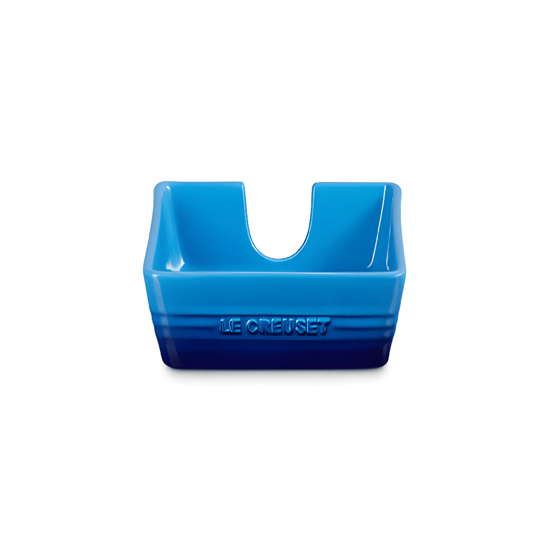 Imagem PORTA GUARDANAPO SIGNATURE AZURE BLUE DE CERÂMICA 5,4X15,3X15,3CM - LE CREUSET