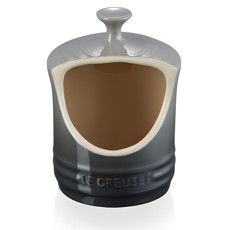 Imagem de PORTA SAL FLINT 300ML DE CERÂMICA 13X12X12CM - LE CREUSET - Le Creuset Do Brasil 