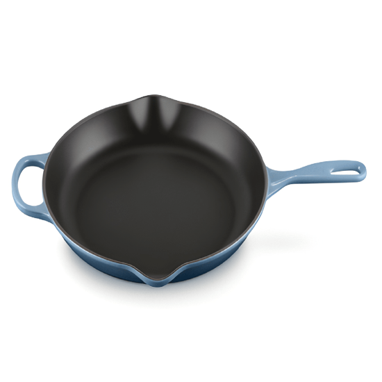 Imagem SKILLET REDONDA DE FERRO FUNDIDO CHAMBRAY COM ALÇA 26CM - LE CREUSET