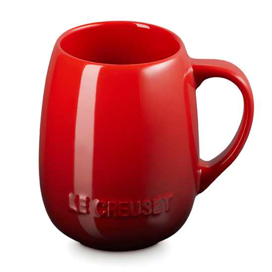 Imagem CANECA SPHERE 320ML VERMELHA DE CERÂMICA 8,6X9X9CM - LE CREUSET