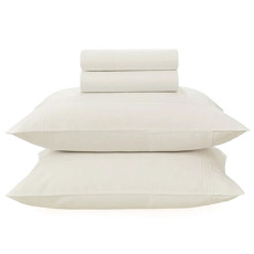 Imagem de JOGO DE CAMA CASAL CASTELLARI BRANCO DE ALGODÃO  EGÍPCIO E CETIM 300 FIOS - TRUSSARDI - Karsten S.A 