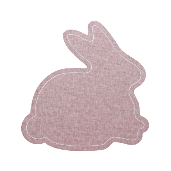 Imagem LUGAR AMERICANO ROSA DE POLIÉSTER 35X36,5CM - CROMUS