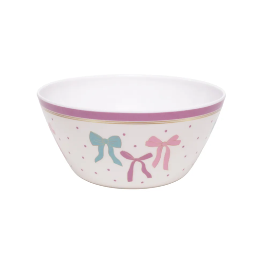 Imagem BOWL LAÇOS DE MELAMINA 600ML 7X15X15CM - CROMUS