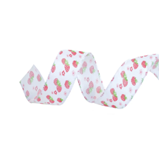 Imagem de FITA ARAMADA BRANCA DECORATIVA DE POLIÉSTER 3,8CM X 9,14M - CROMUS - Cromus Embalagens Ind E Com Ltda