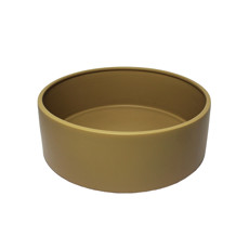 Imagem de VASO FLOREIRA DECORATIVO EM CERÂMICA BEGE FOSCO 11X33X33CM - CERÂMICA MAZZOTTI - Ceramica Artistica Mazzotti Ltda