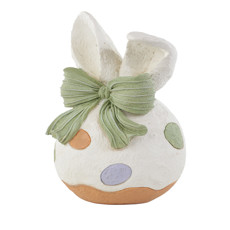 Imagem de OVO DO PÁSCOA COLORIDO DE RESINA DECORATIVO 19X9X9CM - TOKDACASA - Cromus Embalagens Ind E Com Ltda