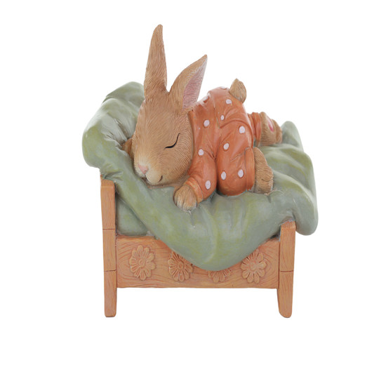 Imagem COELHO DA PÁSCOA DECORATIVO DE RESINA 12X15X9CM - TOKDACASA