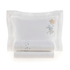 Imagem de JOGO DE BERÇO BABY 100% ALGODÃO EGÍPCIO BENE BRANCO - TRUSSARDI - Karsten S.A 