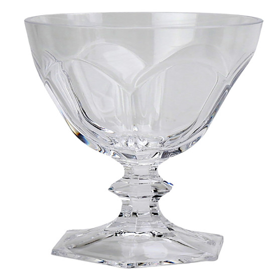 Imagem TAÇA SEXTAVADA EM ACRÍLICO TRANSPARENTE 18X9,5X9,5CM - ENTRECASA