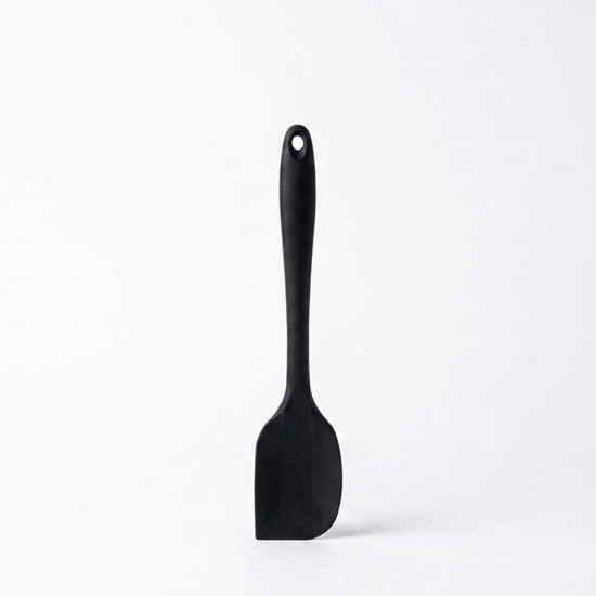 Imagem ESPATULA RETA DE SILICONE PRETO 26,7X5,3X1,7 CM 