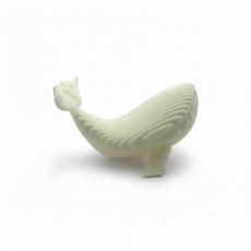 Imagem de ESCULTURA BALEIA 3D EM MARMORE TAM 27X16X16 - Inverno Verao Comercio De Modas E Decoracao Eireli