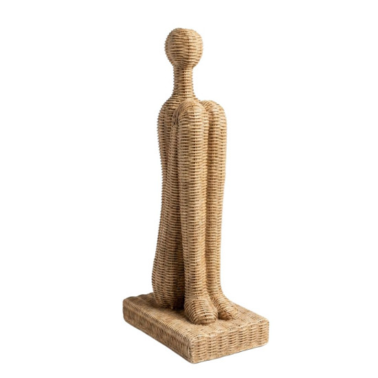 Imagem ESCULTURA AGACHADO EM RESINA TEXTURA