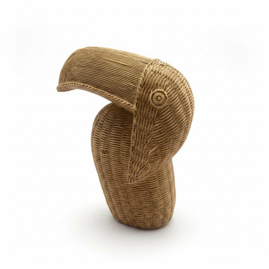 Imagem ESCULTURA TUCANO EM RESINA PEQUENO TEXTURA P