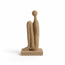 Imagem de ESCULTURA AGACHADO EM RESINA TEXTURA - Inverno Verao Comercio De Modas E Decoracao Eireli