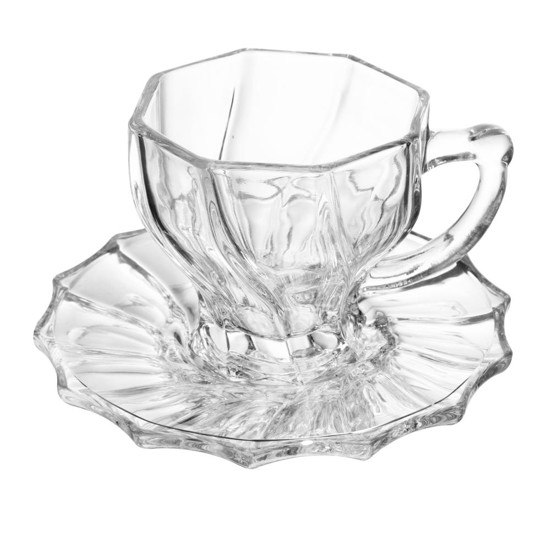 Imagem CONJUNTO 6 XICARAS DE CHA COM PIRES TWIST 190ML VI