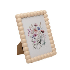 Imagem de PORTA-RETRATO PEROLIS 15CMX 20CM CREME MDF - Rojemac Impotacao E Exportacao Ltda