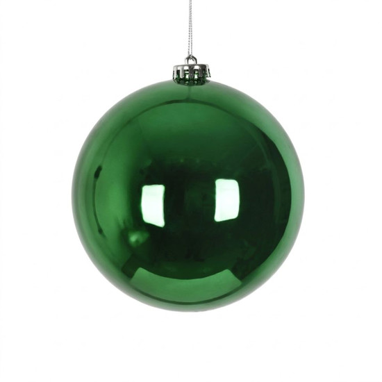 Imagem BOLA NATALINA METALIZADA 20CM VERDE