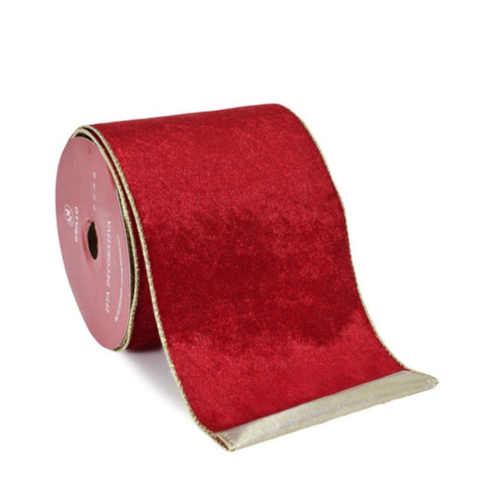 Imagem FITA ARAMADA 10CM X9,14 M VERMELHO