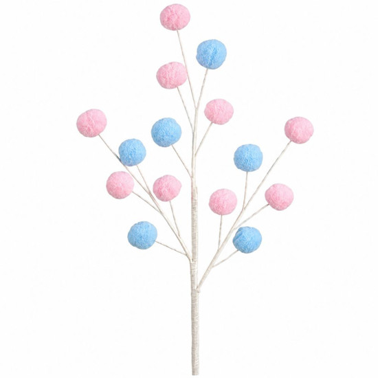 Imagem HASTE BOLA X15 59CM ROSA AZUL