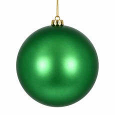 Imagem de BOLA NATALINA FOSCA 20CM VERDE - Grillo Ltda
