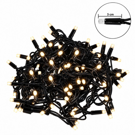Imagem PISCA NATALINO 10M 220V 100 LEDS AMARELO