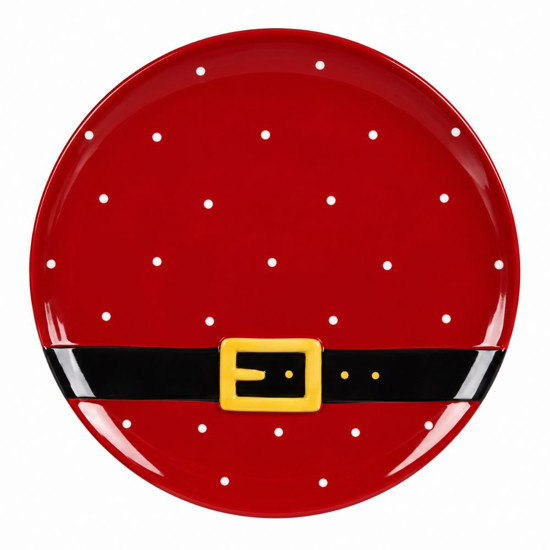 Imagem BASE RASA CERAMICA 26CM VERMELHO